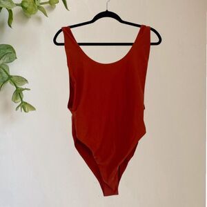 Aerie Rust One Piece Swimsuit